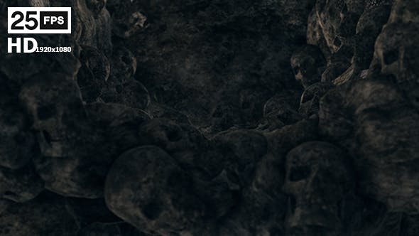 Skull On Rock - 18395638 Download Videohive