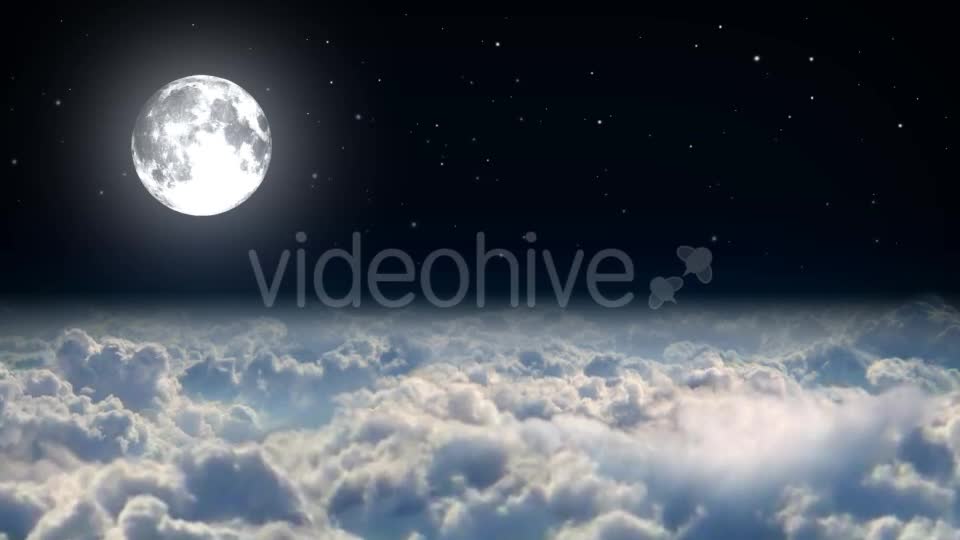 Sky By Night Background Videohive 20021305 Motion Graphics Image 1