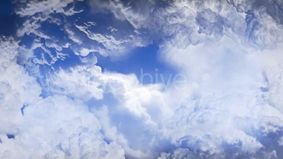 Sky Flying Through Clouds Animation Videohive 9847675 Motion Graphics Image 1