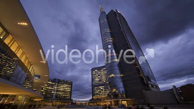 Skyscraper Day to Night  Videohive 5862582 Stock Footage Image 11