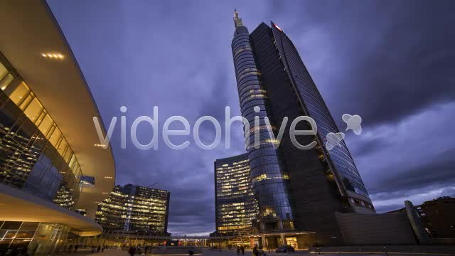 Skyscraper Day to Night  Videohive 5862582 Stock Footage Image 12