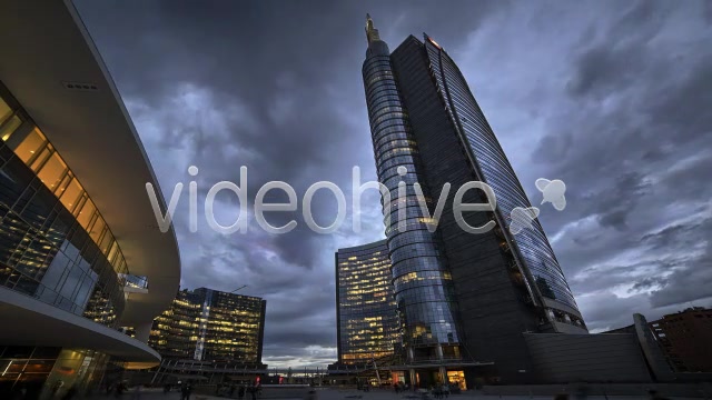 Skyscraper Day to Night  Videohive 5862582 Stock Footage Image 8