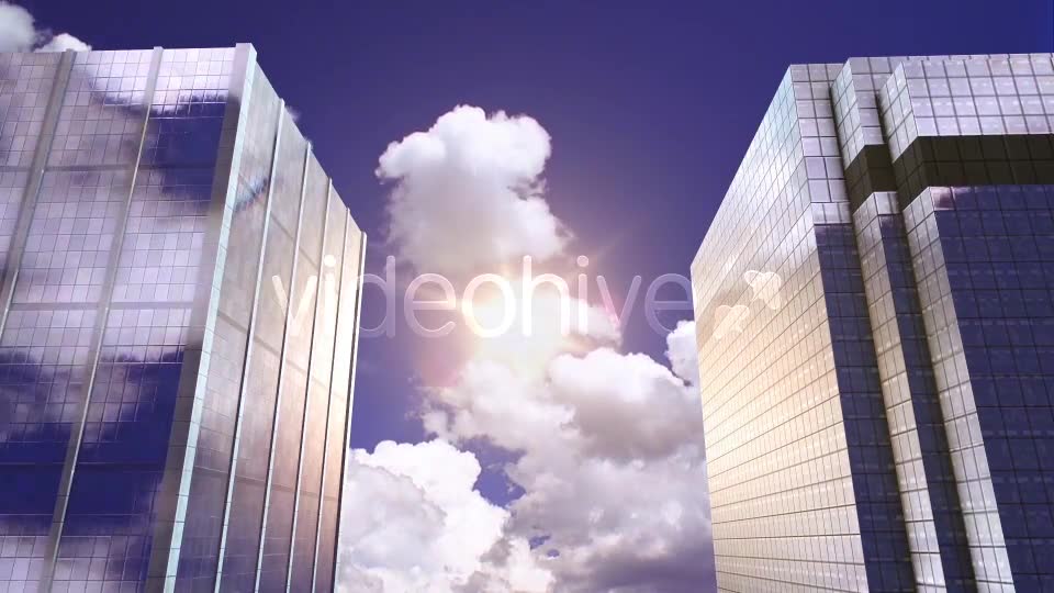 Skyscrapers, Evening Sun, Sky and Clouds Videohive 13265057 Motion Graphics Image 10