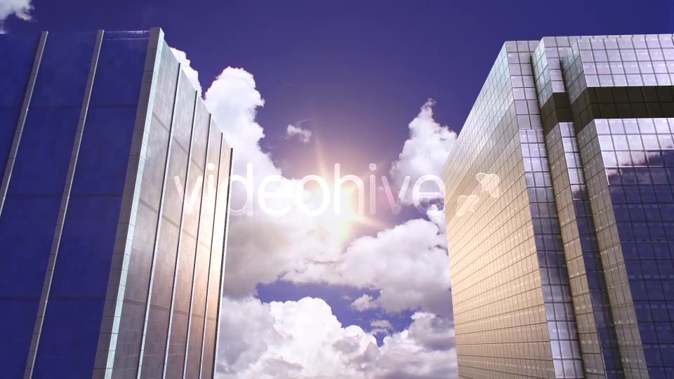 Skyscrapers, Evening Sun, Sky and Clouds Videohive 13265057 Motion Graphics Image 2