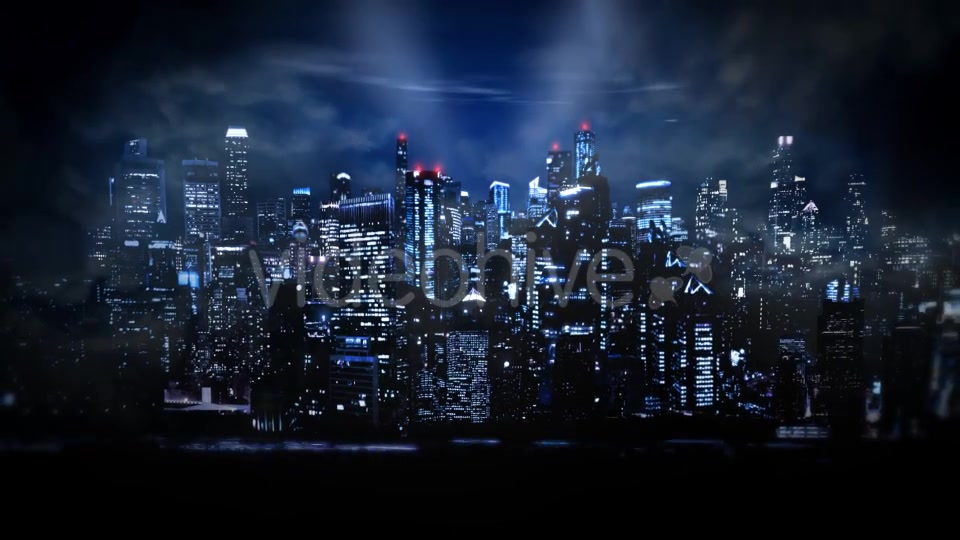 Skyscrapers Futuristic City Videohive 21266853 Motion Graphics Image 3