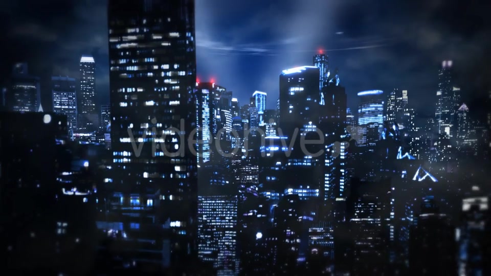 Skyscrapers Futuristic City Videohive 21266853 Motion Graphics Image 8