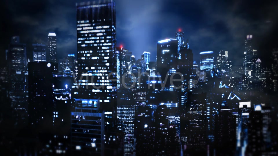 Skyscrapers Futuristic City Videohive 21266853 Motion Graphics Image 9