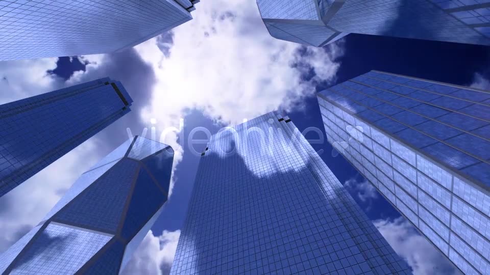 Skyscrapers Sky and Clouds Videohive 13177216 Motion Graphics Image 2