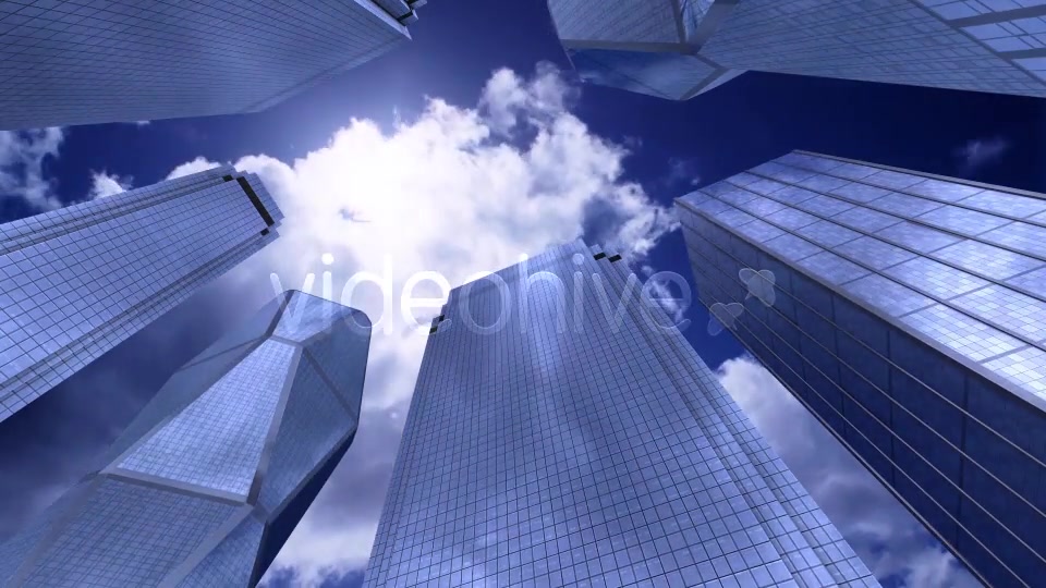 Skyscrapers Sky and Clouds Videohive 13177216 Motion Graphics Image 4