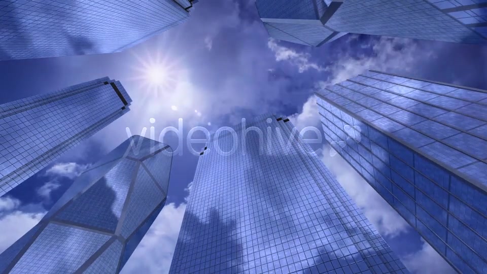 Skyscrapers Sky and Clouds Videohive 13177216 Motion Graphics Image 5