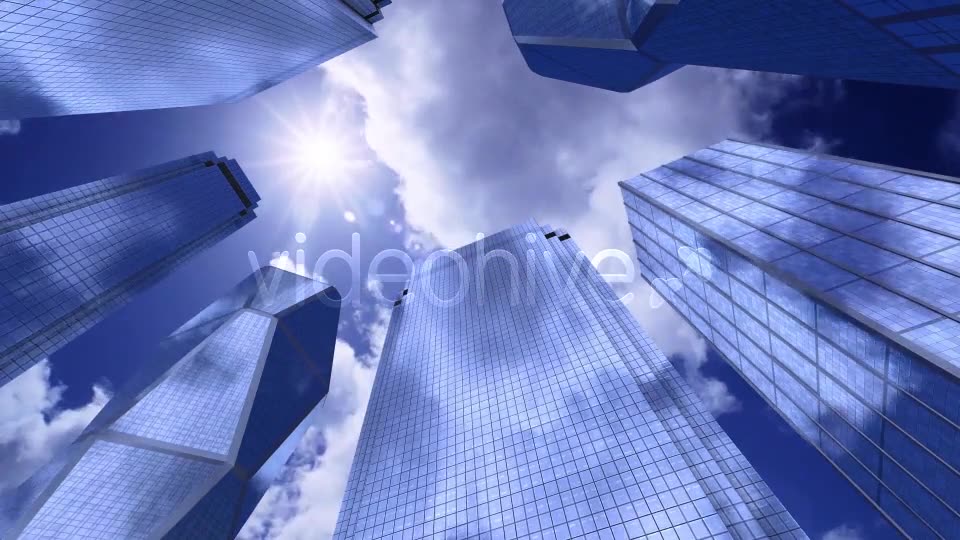 Skyscrapers Sky and Clouds Videohive 13177216 Motion Graphics Image 7