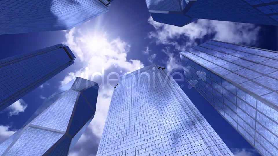 Skyscrapers Sky and Clouds Videohive 13177216 Motion Graphics Image 8