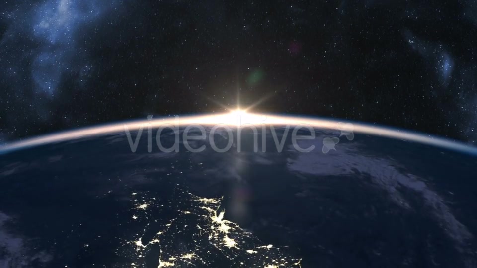 Slow Sunrise Over Earth Videohive 21417936 Motion Graphics Image 4