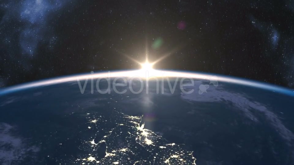 Slow Sunrise Over Earth Videohive 21417936 Motion Graphics Image 5