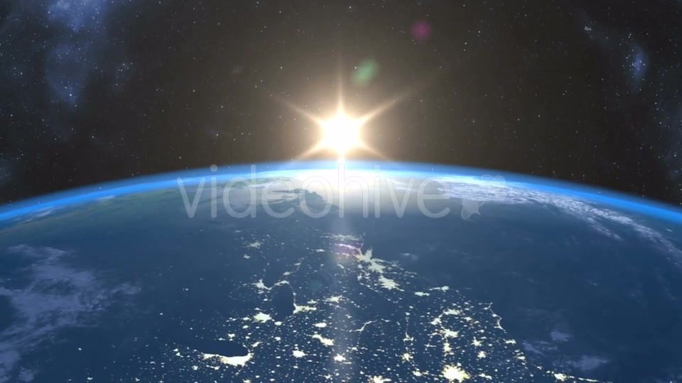 Slow Sunrise Over Earth Videohive 21417936 Motion Graphics Image 8