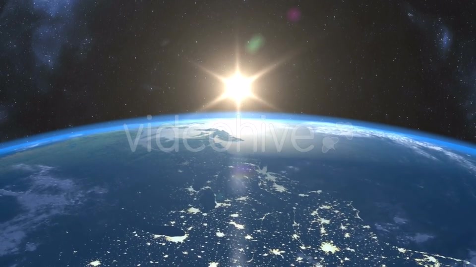 Slow Sunrise Over Earth Videohive 21417936 Motion Graphics Image 9