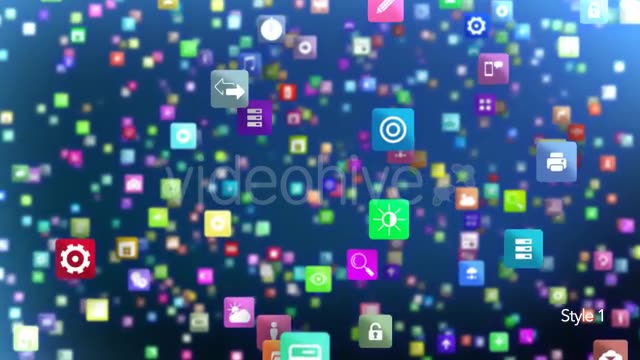 Smartphone App Marketplace Background Videohive 14533909 Motion Graphics Image 2