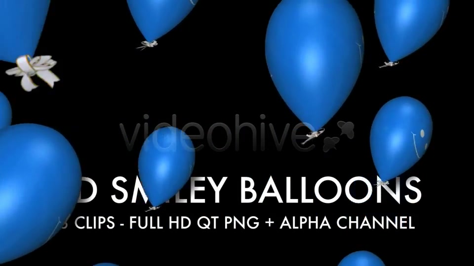 Smiley Balloons (3 Pack) Videohive 4459619 Motion Graphics Image 6