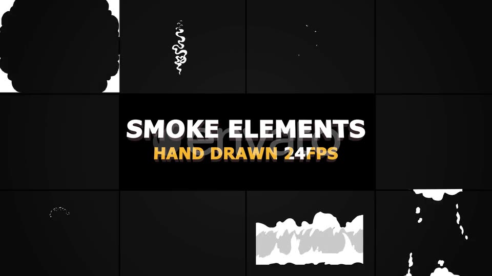 Smoke Elements And Transitions Pack | Motion Graphics Pack Videohive 22873877 Motion Graphics Image 2
