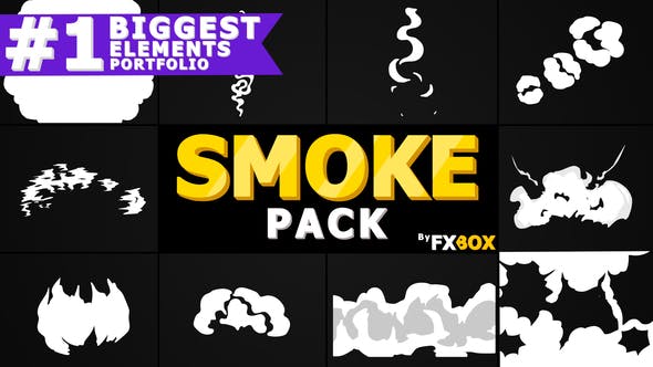 Smoke Elements And Transitions Pack | Motion Graphics Pack - 22873877 Download Videohive