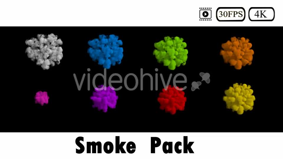 Smoke Explosion 4K Videohive 20014100 Motion Graphics Image 1