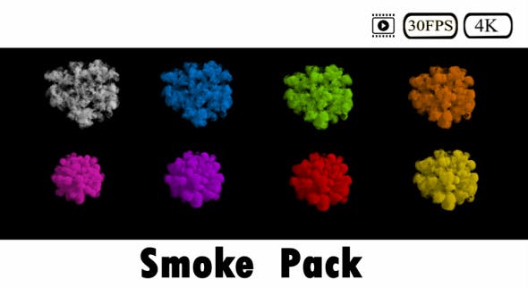 Smoke Explosion 4K - Videohive 20014100 Download