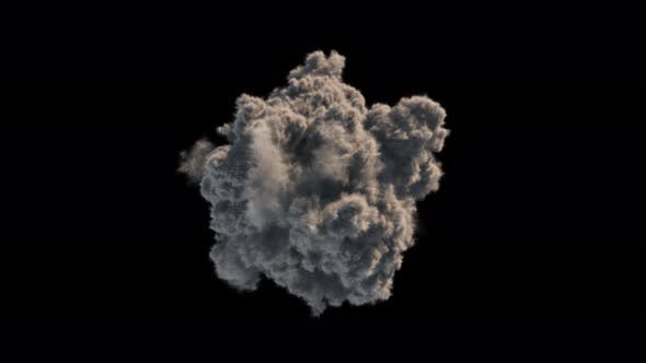 Smoke Explosion A 4 K - Videohive Download 23392997