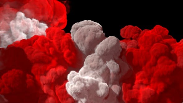Smoke Transitions White And Red - Videohive Download 23007154