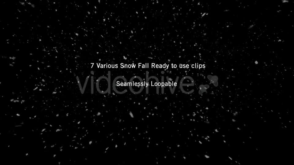 Snow Videohive 13213283 Motion Graphics Image 1
