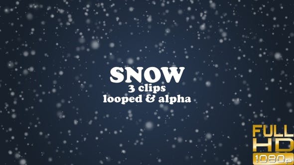 Snow - 25272622 Videohive Download