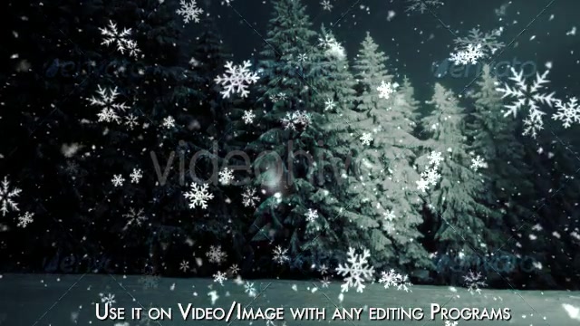 Snow and Snow Flakes V2 Videohive 13874055 Motion Graphics Image 10