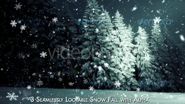 Snow and Snow Flakes V2 Videohive 13874055 Motion Graphics Image 8