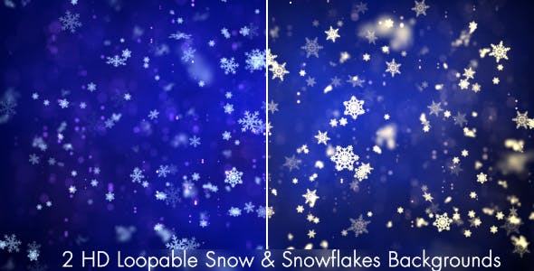 Snow and Snowflakes 1 - Videohive Download 18833236