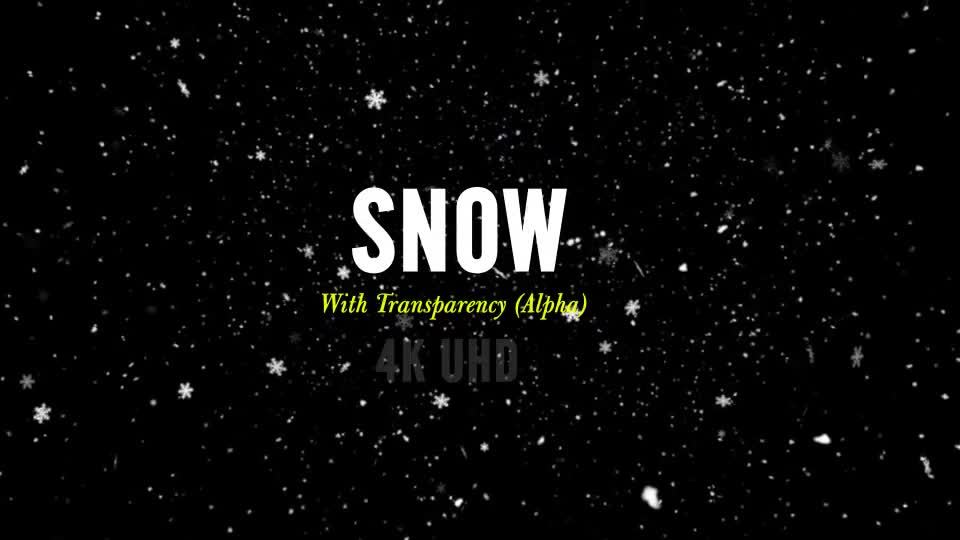 Snow Videohive 18579270 Motion Graphics Image 1