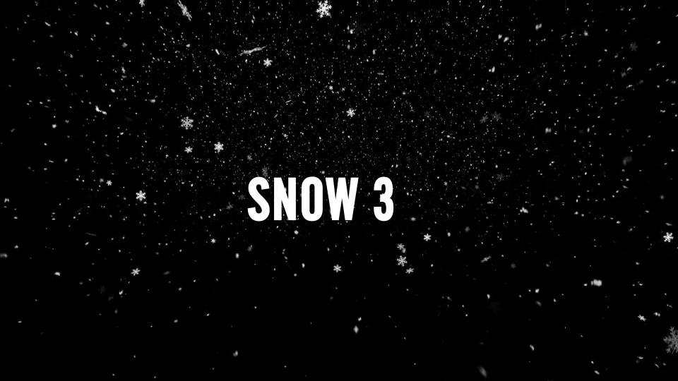 Snow Videohive 18579270 Motion Graphics Image 10