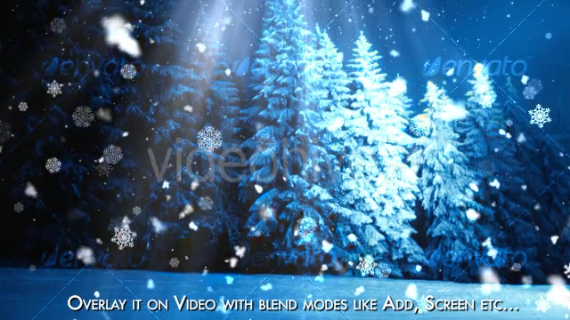 Snow Flakes Rays Overlays Pack Videohive 9600303 Motion Graphics Image 10