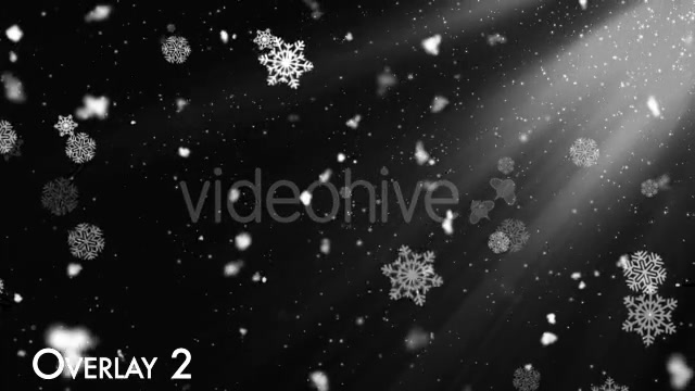 Snow Flakes Rays Overlays Pack Videohive 9600303 Motion Graphics Image 3