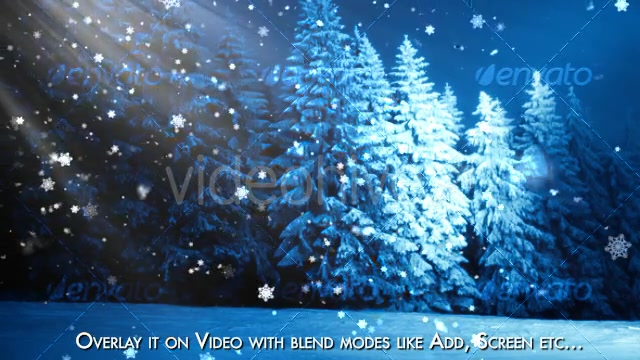 Snow Flakes Rays Overlays Pack Videohive 9600303 Motion Graphics Image 9