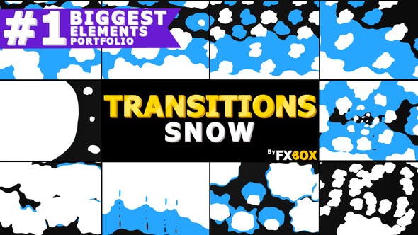 Snow Transitions - 21307307 Videohive Download