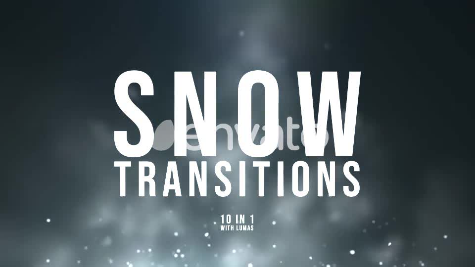 Snow Transitions Videohive 22576088 Motion Graphics Image 1