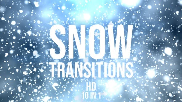 Snow Transitions - Videohive 22575957 Download