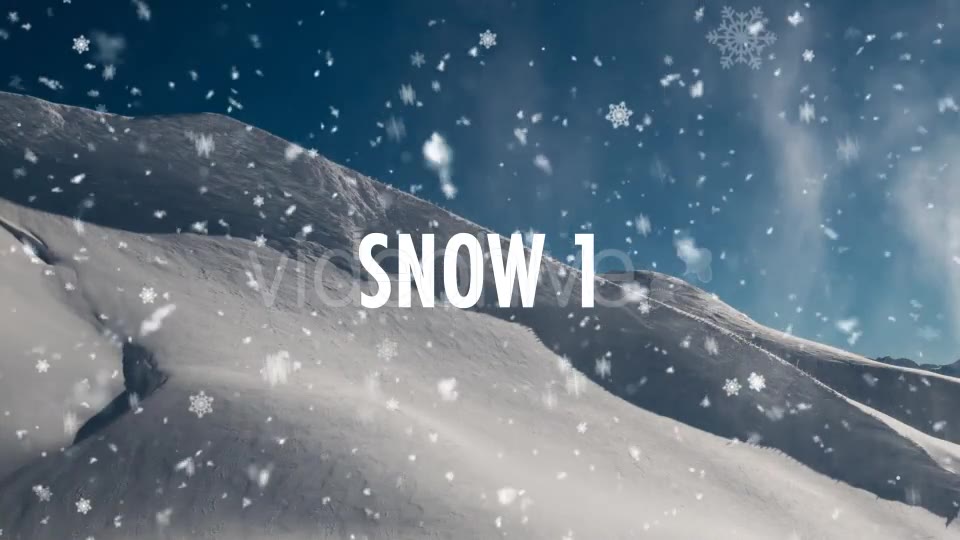 Snow Videohive 20837315 Motion Graphics Image 3