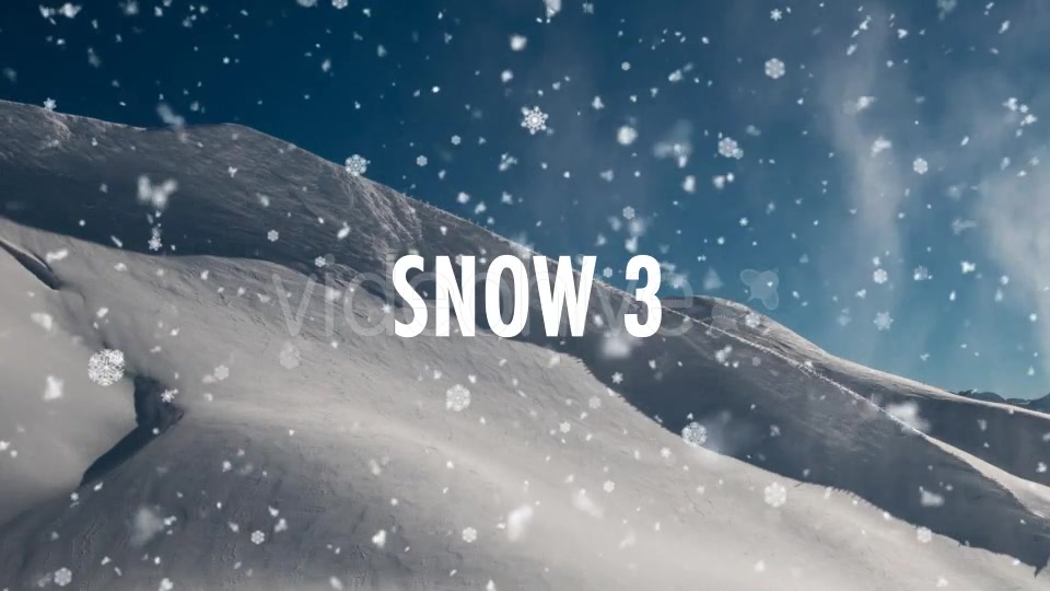 Snow Videohive 20837315 Motion Graphics Image 8
