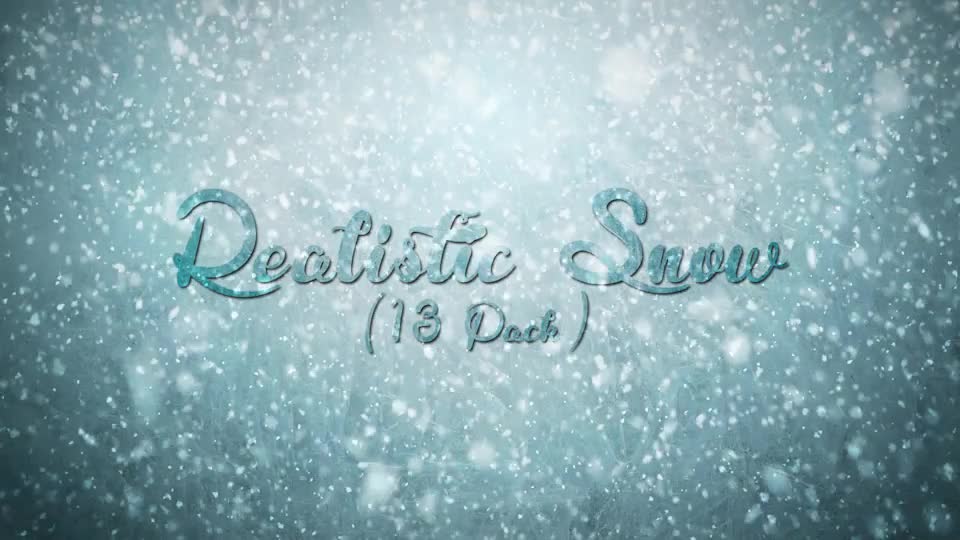 Snow Videohive 18154794 Motion Graphics Image 1