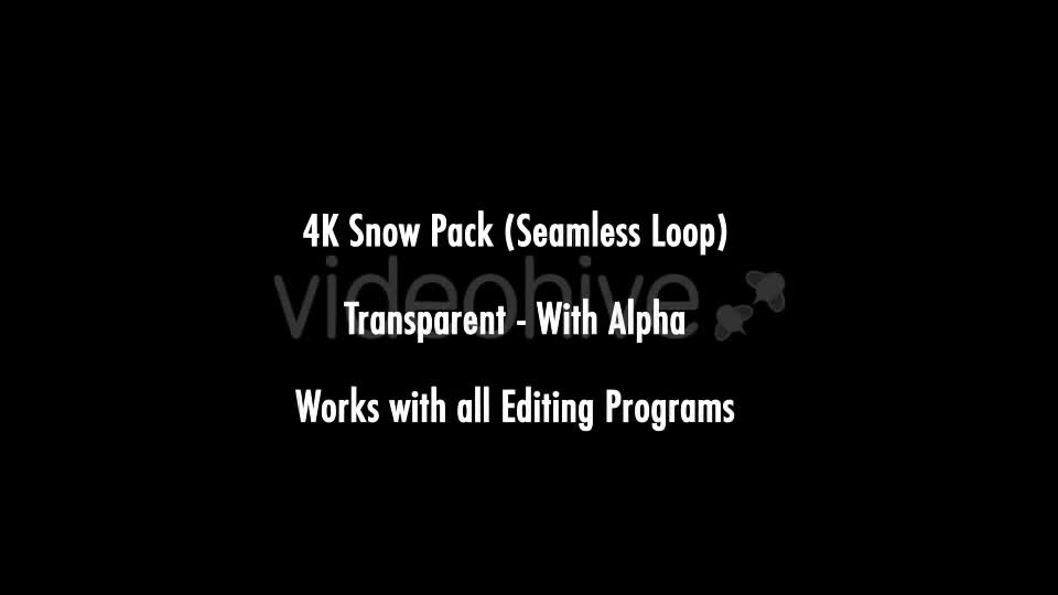 Snow Videohive 19169666 Motion Graphics Image 1