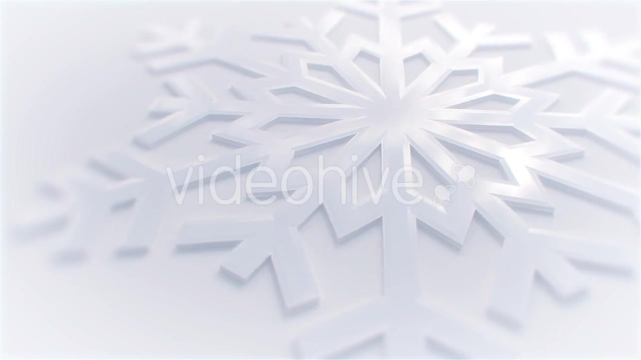 Snowflake Background Videohive 18833105 Motion Graphics Image 3