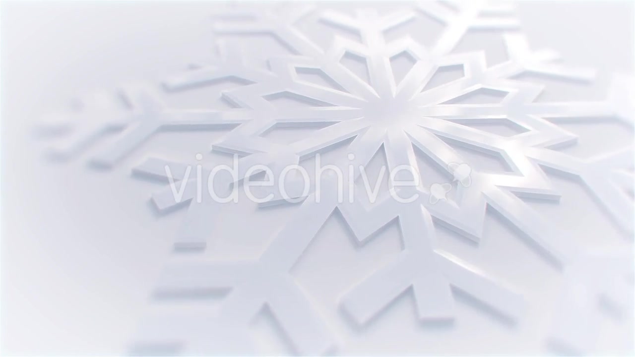 Snowflake Background Videohive 18833105 Motion Graphics Image 4