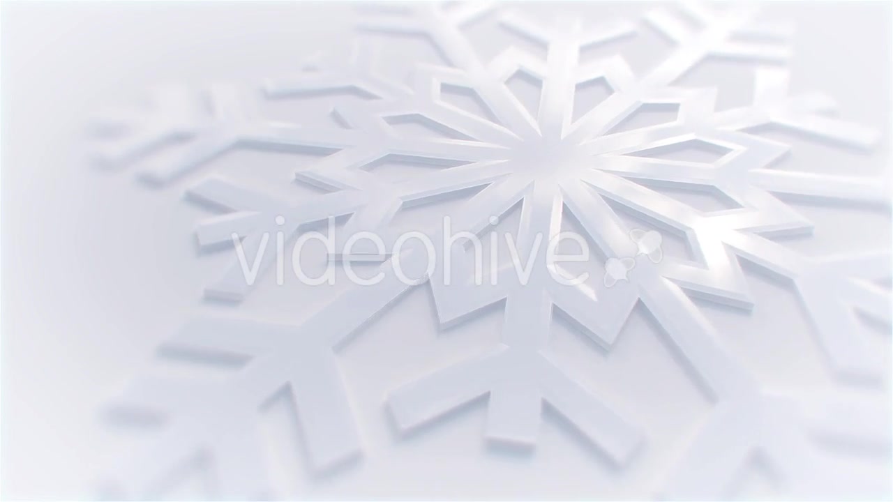 Snowflake Background Videohive 18833105 Motion Graphics Image 7