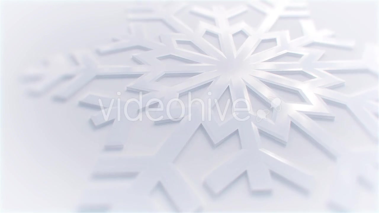 Snowflake Background Videohive 18833105 Motion Graphics Image 9