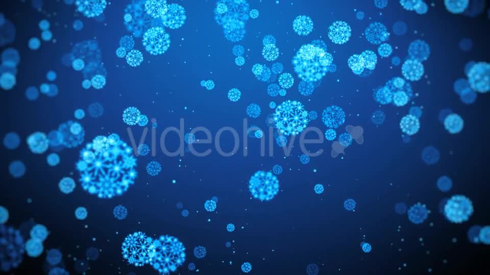 Snowflake Falling Background Videohive 19204730 Motion Graphics Image 1